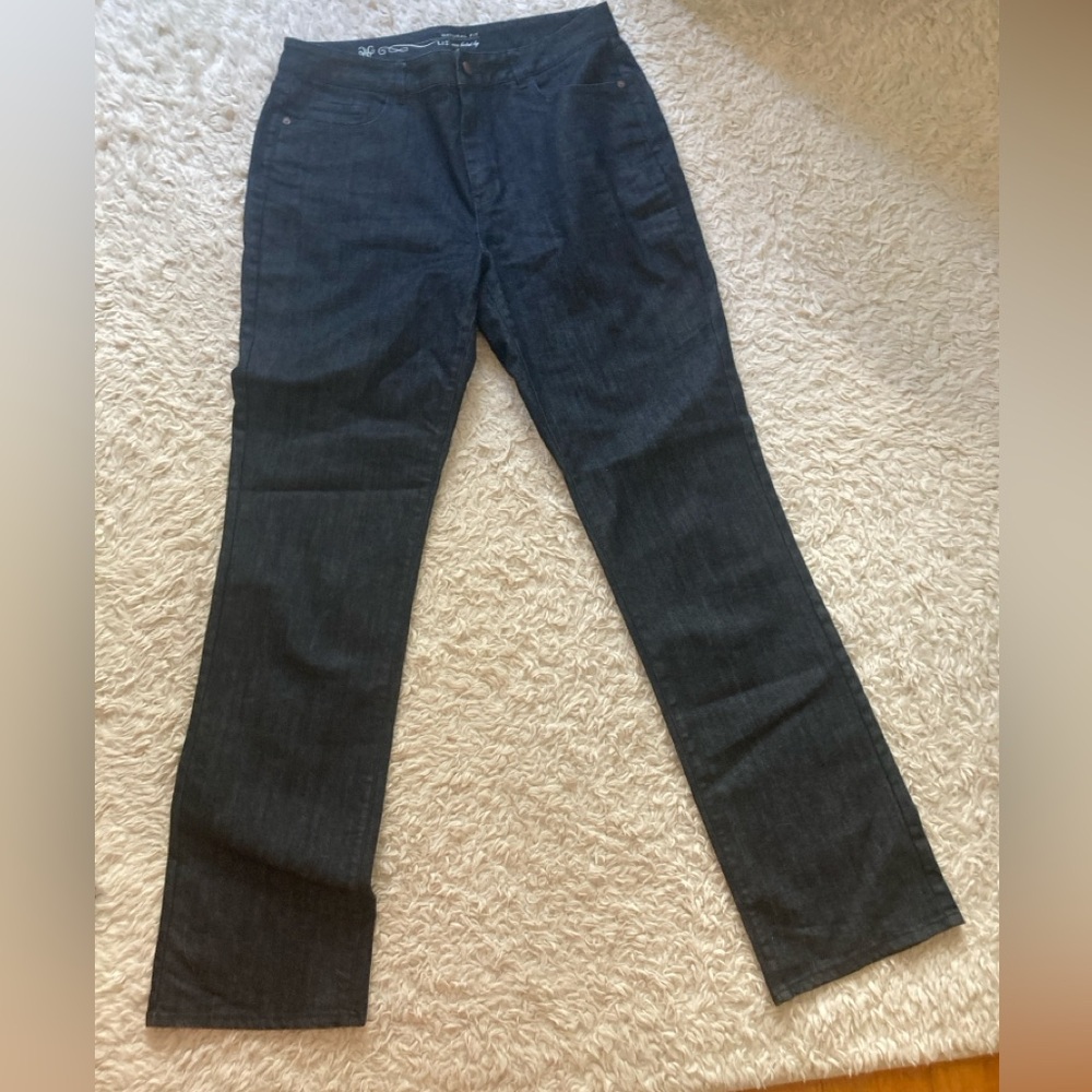 Classic Dark Denim Boot Cut Jeans  size 12L